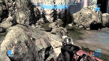 Halo Map Raters "Day of the Dead" Forge Map Gameplay (Zomby)