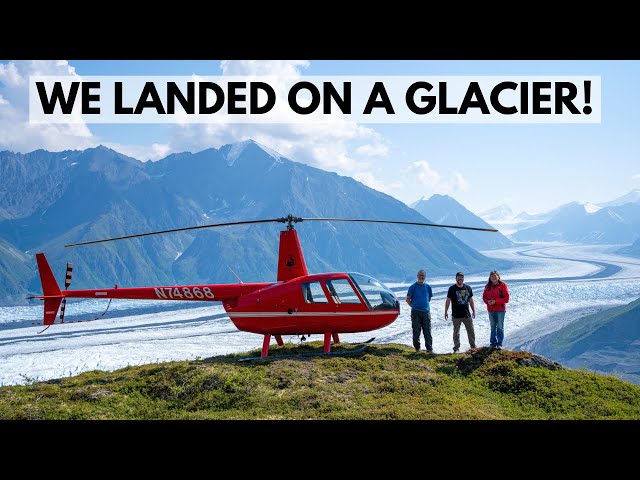 Alaska Glacier Adventure: Helicopter Flight with a Landing & Wild Blueberries on Matanuska Glacier — Through My Lens (video thumbnail)