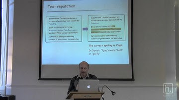 Prof Luca de Alfaro, UCSC on Wikitrust at the Hypothes.is Reputation Workshop.