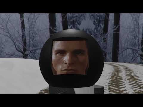 patrick bateman rides a bike
