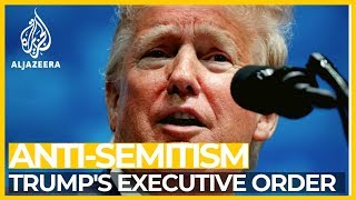 Rights groups slam Trump's anti-Semitism executive order