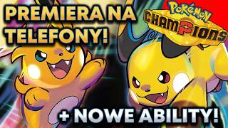 Pokemony NA TELEFON? Pokemon Champions na iPhona i androida! Abilitki Mega Raichu w prezencie!