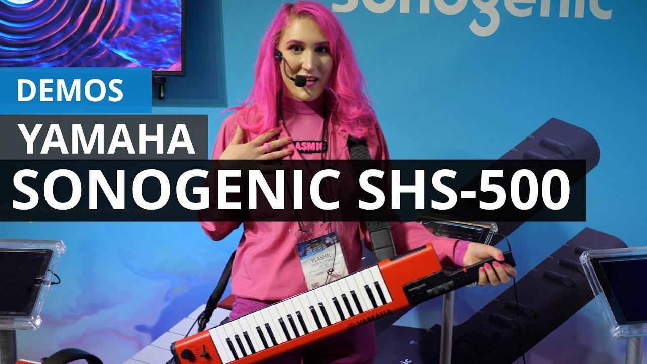 Yamaha Sonogenic SHS-500, un keytar ultraligero