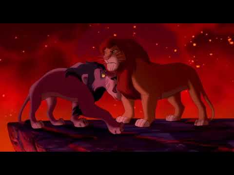 The Lion King - Simba vs Scar (reverse)