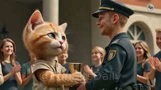 Bir Sokak Kedisi Bir Bebeği Kurtardı... Sonra Bir Yavru Köpeği Büyüttü