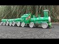 y2mate com How To Make A Toy Train With 7 UP Cans Cars at Home DIY Toy Train 480p