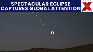 Solar Eclipse Creates Spectacular Celestial Show Worldwide | NewsX World