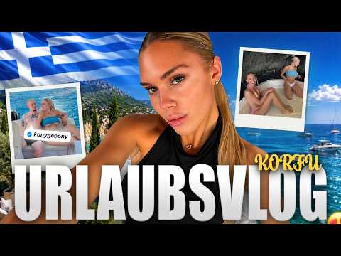 My vacation in Corfu (VLOG) 😍🏝️