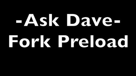 Ask Dave: Motorcycle Fork Preload