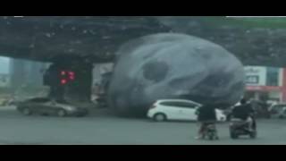 The moon's a balloon   and it's scaring China