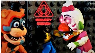 Gregory DESTROYS GLAMROCK CHICA (FNaF Security Breach LEGO | Five Nights at Freddy’s Stop Motion)