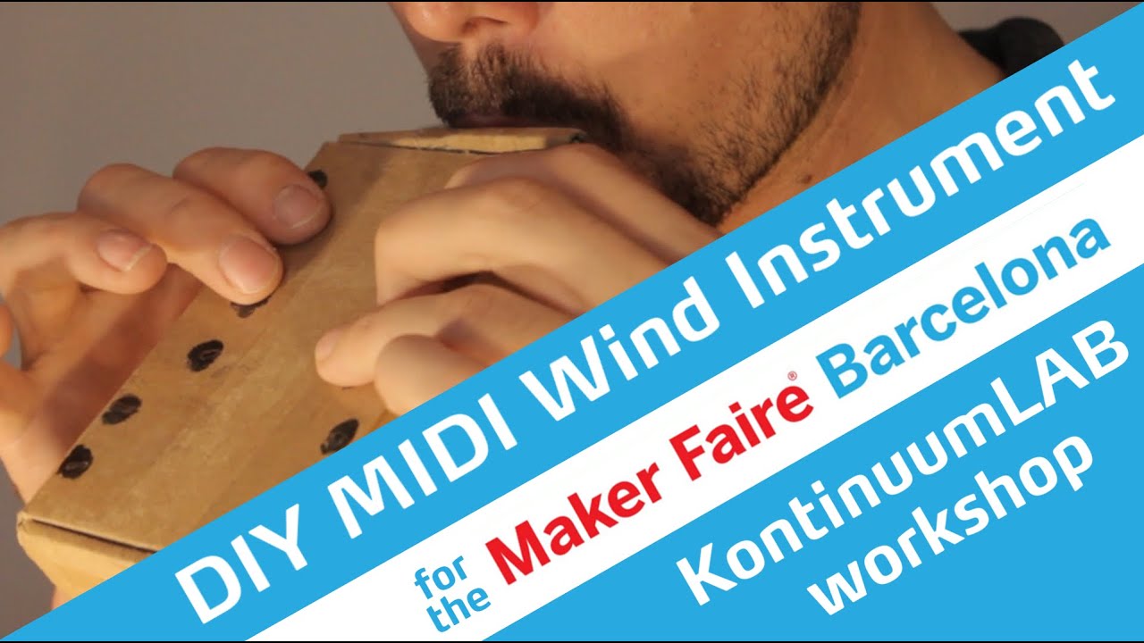Making the MIDI wind instrument for my MakerFaire workshop - YouTube