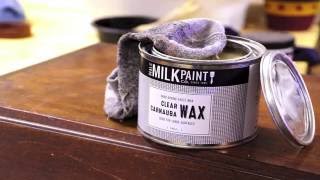 Real Milk Paint Wood Wax