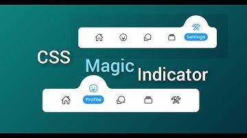 Magic Navigation Menu Indicator using Html CSS & Javascript