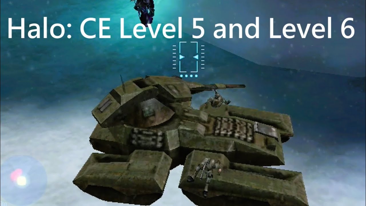 Halo: CE Level 5 and Level 6. Circle the snowy roads and search for ...