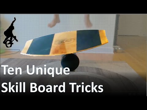 Ten Balance Board Skill Board Tricks YouTube
