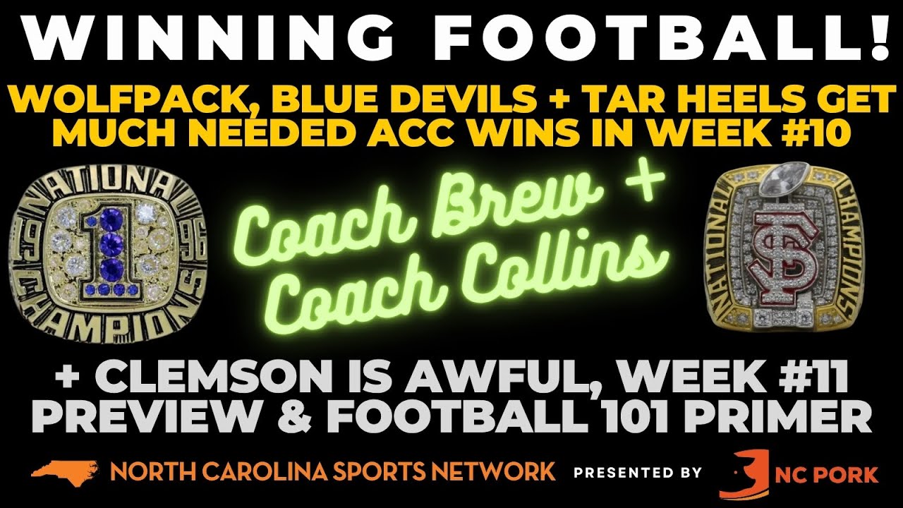 Bold North State Football Daily | Week 11 ACC Recap: NC State, Duke, UNC WIN 