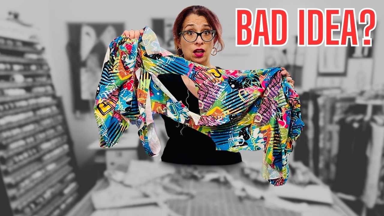 This dress got worn once, so I remade it-- here's what happened