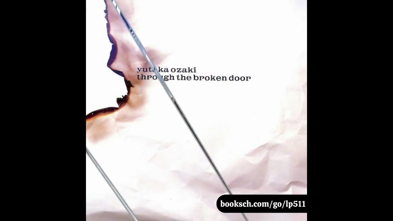 【貴重・大きい】尾崎豊 THROUGH THE BROKEN DOOR ポスター 尾崎豊 / 壊れた扉から (Through The Broken Door)［※国内盤