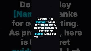Day 26: The Secret Copywriting Phrase for Auto-DMs ✍️ #Copywriting #Conversion