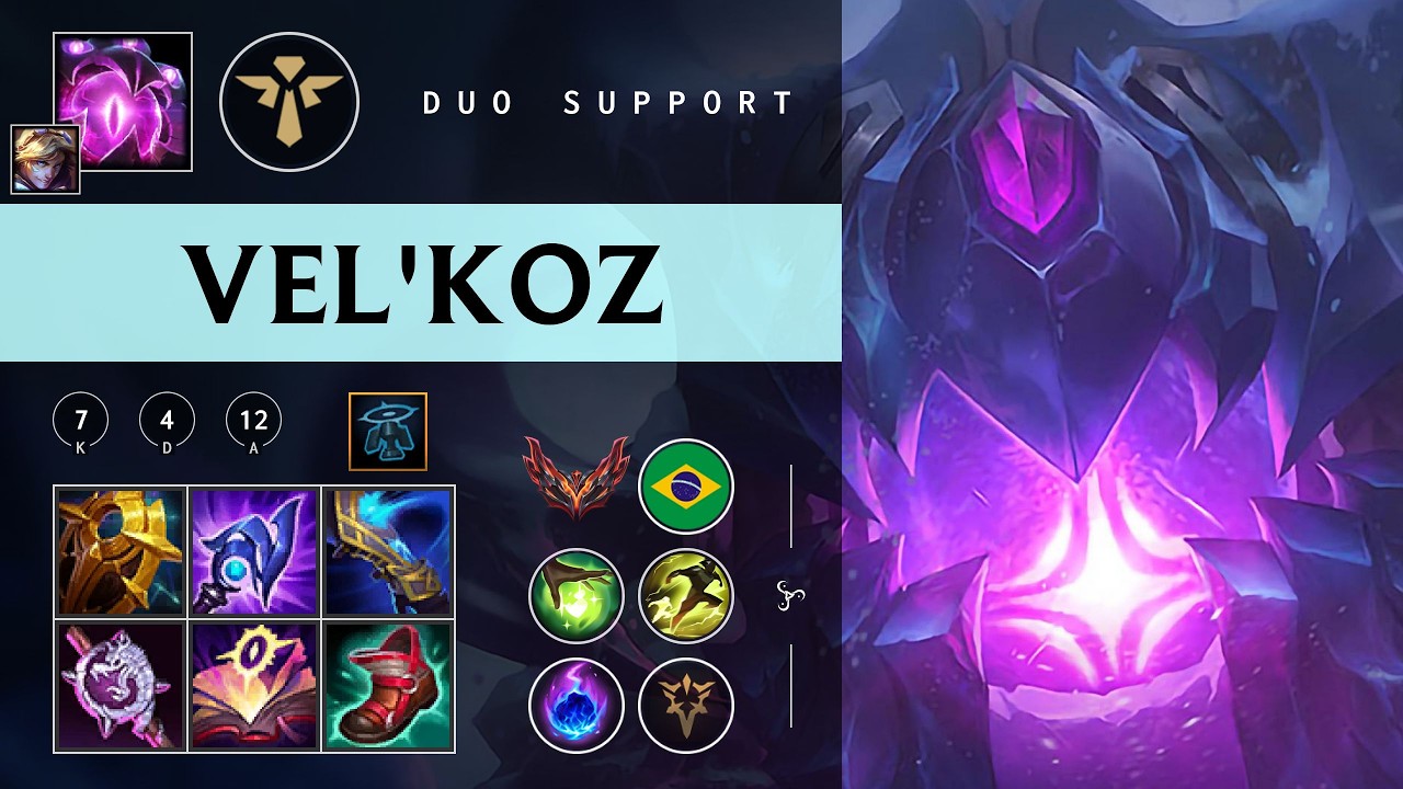 Vel'Koz Support vs Milio - BR Grandmaster Patch 26.03