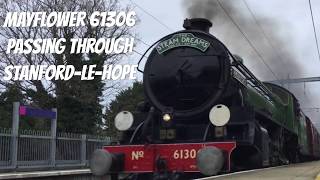 Mayflower passing through Stanford-Le-Hope