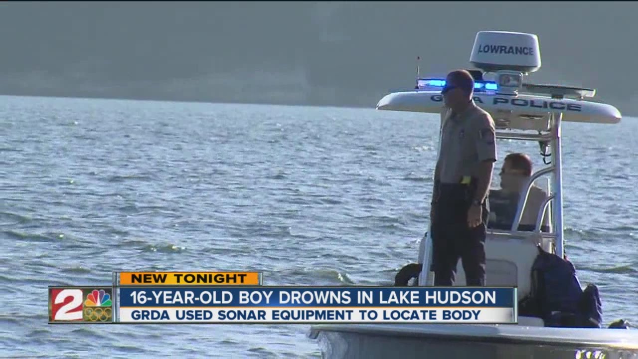 16 year old boy's body recovered in Lake Hudson after he went missing ...