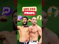 My Props To Watch For UFC 328! | #UFC #UFC328 #KhamzatChimaev #SeanStrickland