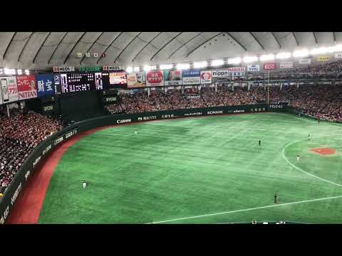 東京ドーム名物　阿部慎之助　登場曲「September」現役最終打席 2019年日本シリーズ