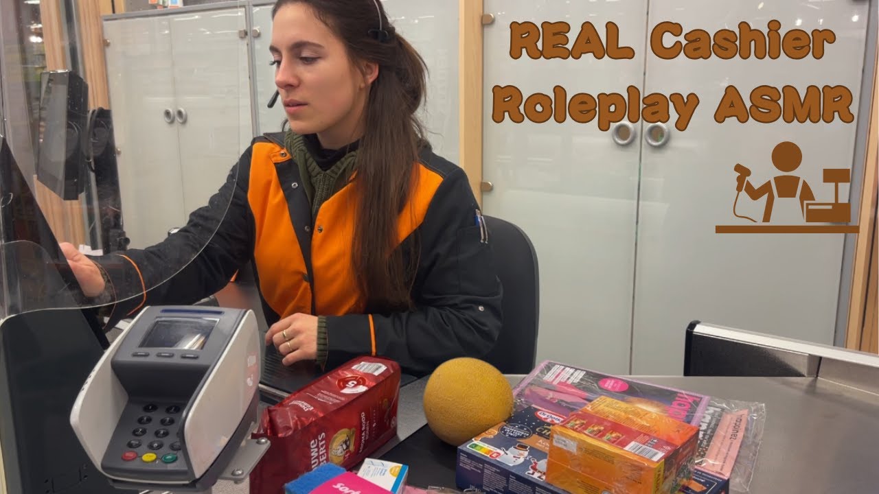 Cassière scant al jouw boodschappen 🛒{ROLEPLAY}│TiaraASMR☾