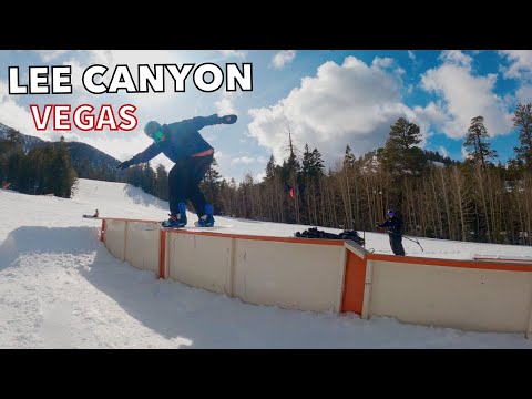 Video: Skifahren und Snowboarden in der Nähe von Las Vegas