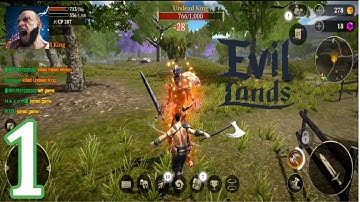 Evil Lands: Online Action RPG - Gameplay Walkthrough Part 1 -  Skylark Fields (iOS, Android)