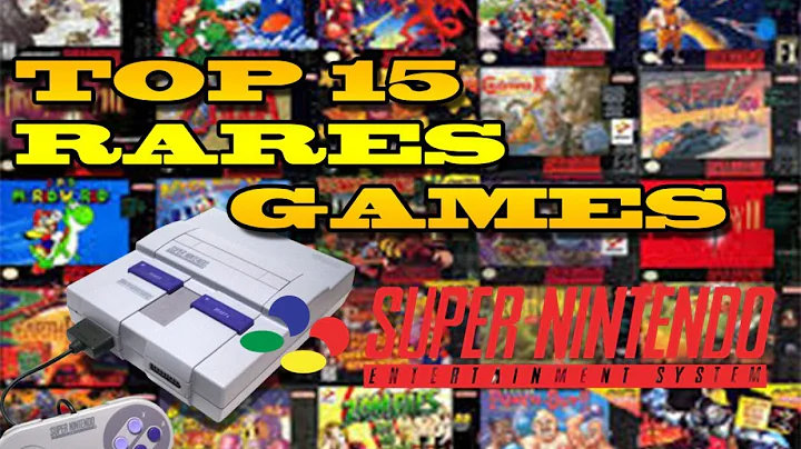 Top 15 Rares Super Nintendo Games | Most Expensive SNES Games