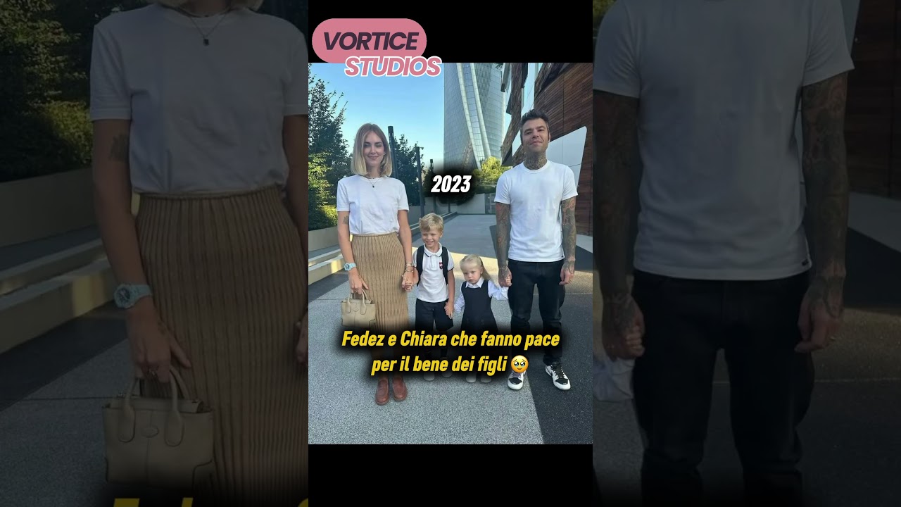 Fedez e Chiara Ferragni si ritrovano per il bene dei figli ❤️‍🩹