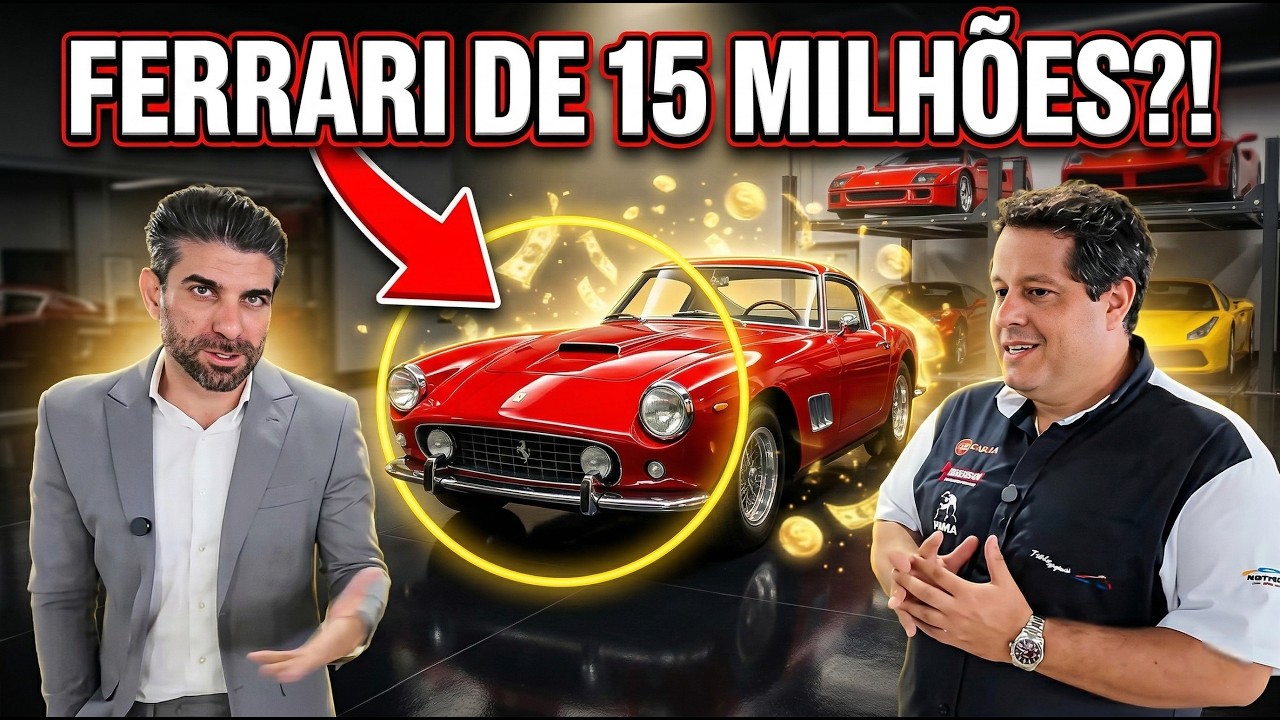 Essa Ferrari de 1957 Vale R$15 MILHÕES… e Está Escondida Nessa Oficina!