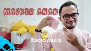 Membuat masker untuk anak - anak