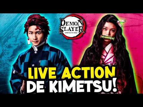 BOMBA! LIVE ACTION de DEMON SLAYER! 3 TEMPORADA só em 2023???