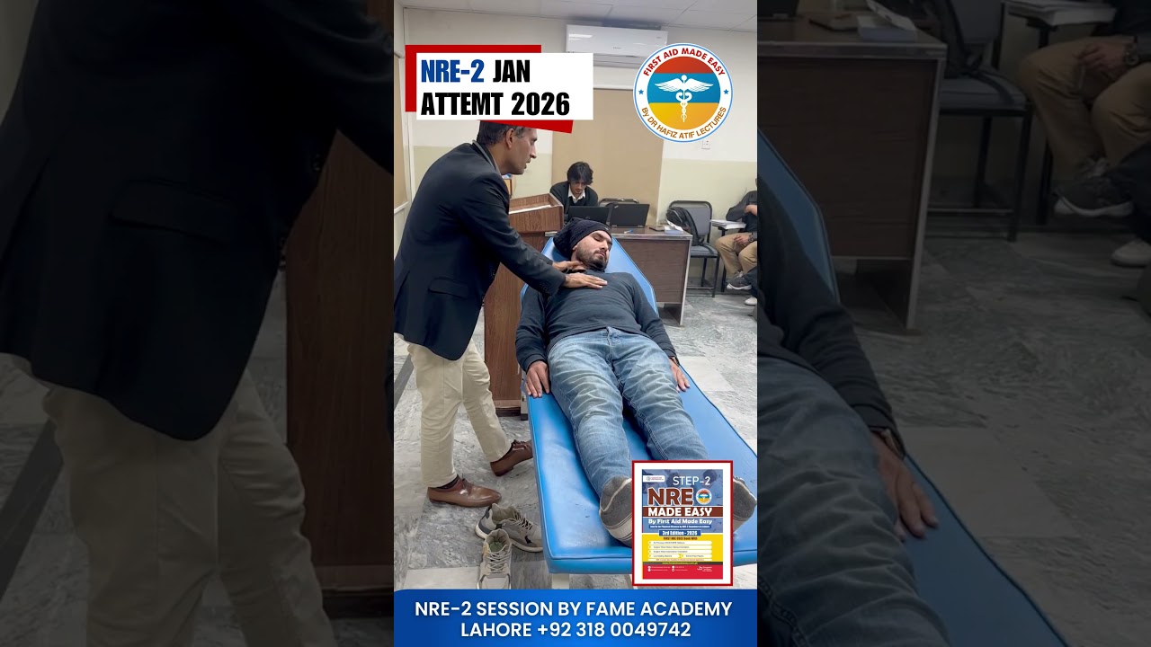 🚨 NRE-2 Session 2026 January Attempt by First Aid Made Easy Academy 🚨