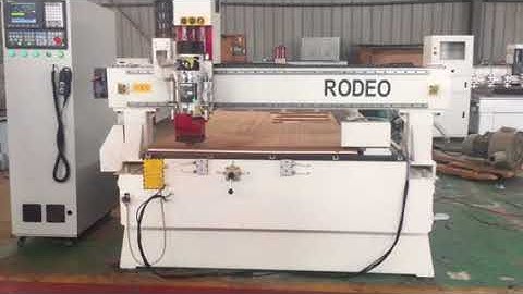 Linear ATC cnc machine testing video