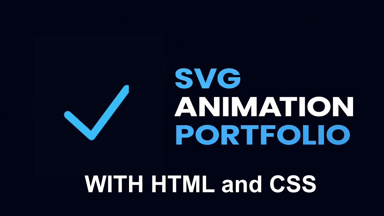 SVG-анимация для портфолио | Эффекты рисования и наведения курсора с помощью CSS (Часть 4)