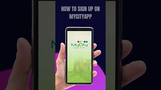 How to download Mycityapp & sign up screenshot 1