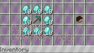 Custom crafting table Plugin For Pocketmine Free