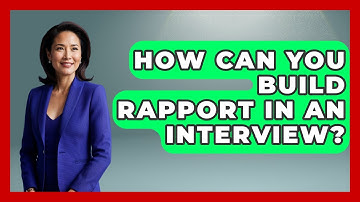 How Can You Build Rapport In An Interview? - Job Success Network