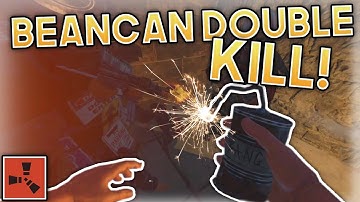 BEAN-CAN DOUBLE KILL! | Rust Gameplay