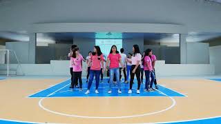 Team Pink cheer presentation