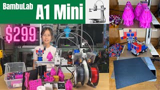 BambuLab A1 Mini INDEPTH Review: This Beginner Friendly $299 3D printer is outperforming everyone