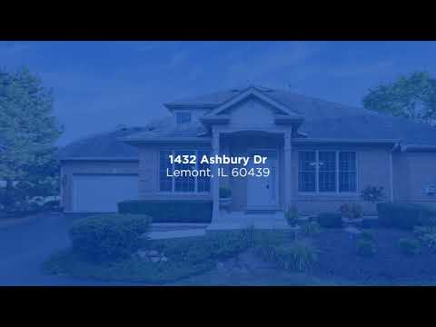1432 Ashbury Drive, Lemont, IL home video tour