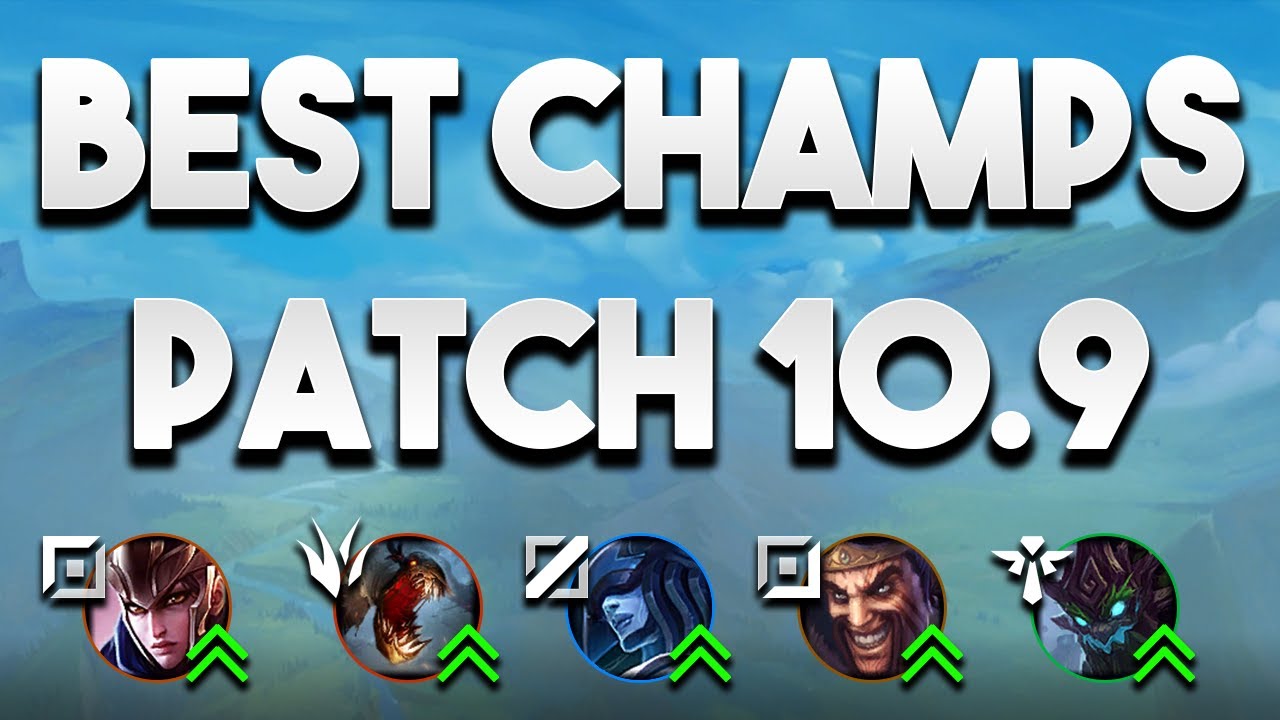 Best Champions To Carry Solo Queue Patch 10.9 LoL Tier List Patch 10.