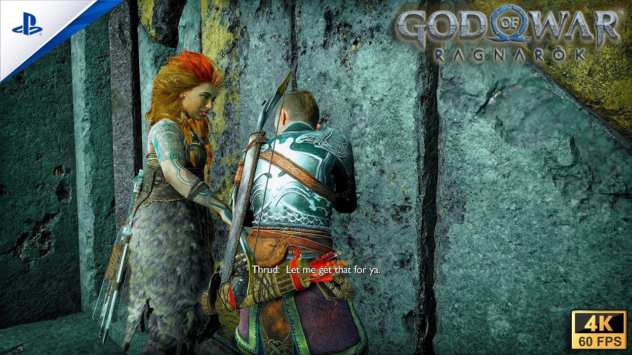 Atreus Meets Thors Daughter - God Of War Ragnarök - Part 41