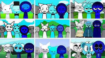 Incredibox - Sprunki but ONLY WENDA and SKY and JEVIN in ALL Different Mods